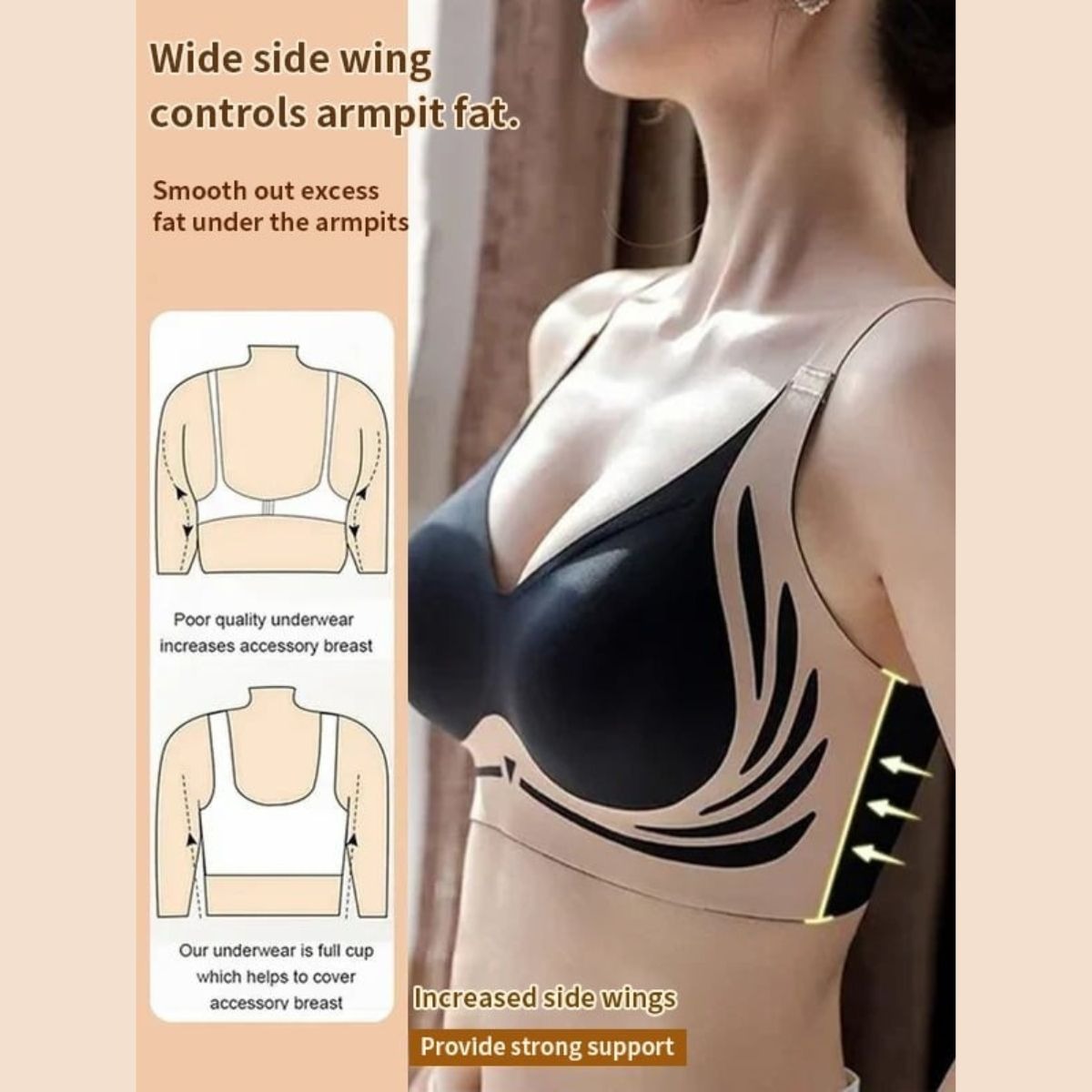 LushFitting – 70% OFF – Powerful Push-Up Seamless Bra