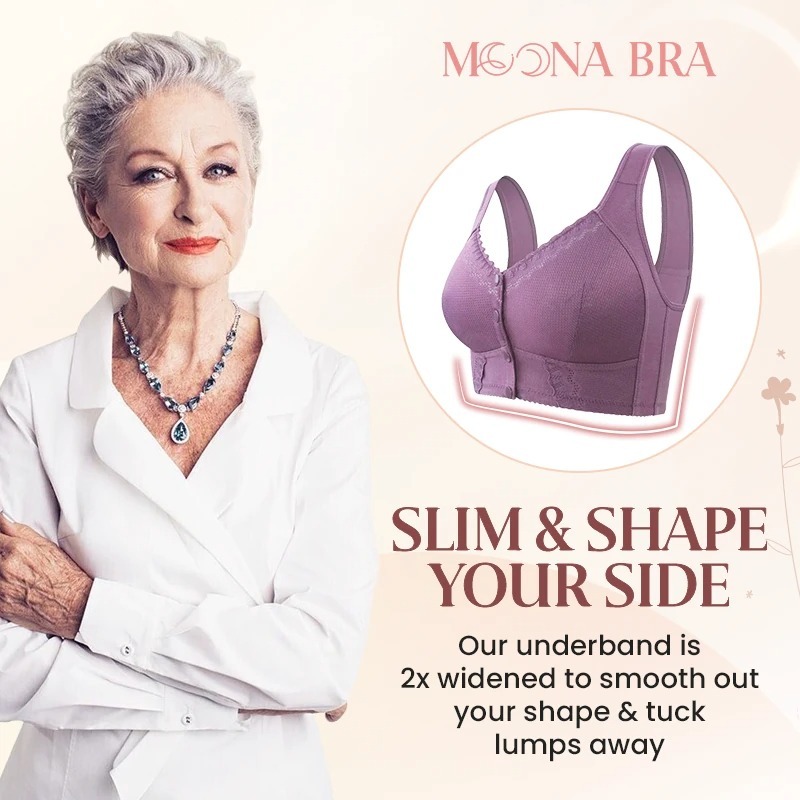 🎁 2025 Mother's Day Special 🌸New Front Closure Breathable Bra for Seniors