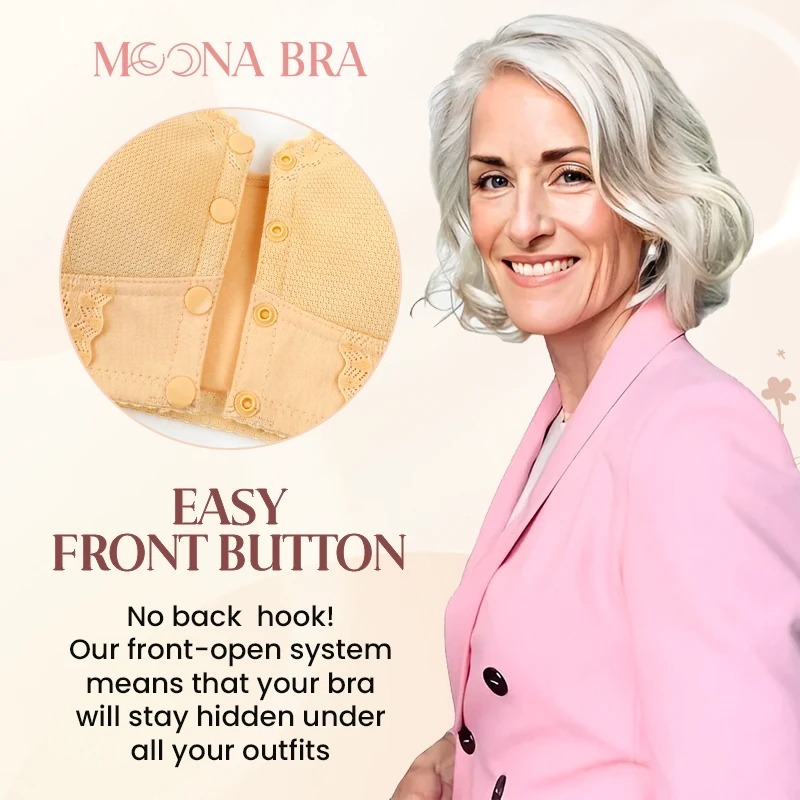🎁 2025 Mother's Day Special 🌸New Front Closure Breathable Bra for Seniors