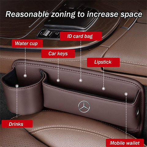 🔥HOT SALE 50% OFF 💖Car leather cup holder gap bag