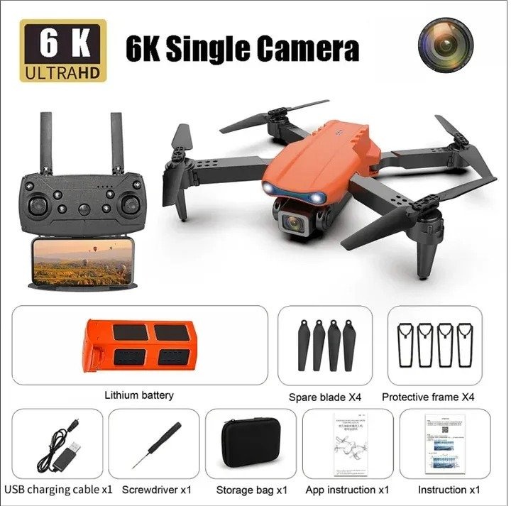 🔥Last Day Sale 70% OFF🚁2025 New Professional Drone | 6K Camera | 5G | 3-Axis Gimbal | 360° Obstacle Avoidance Technology